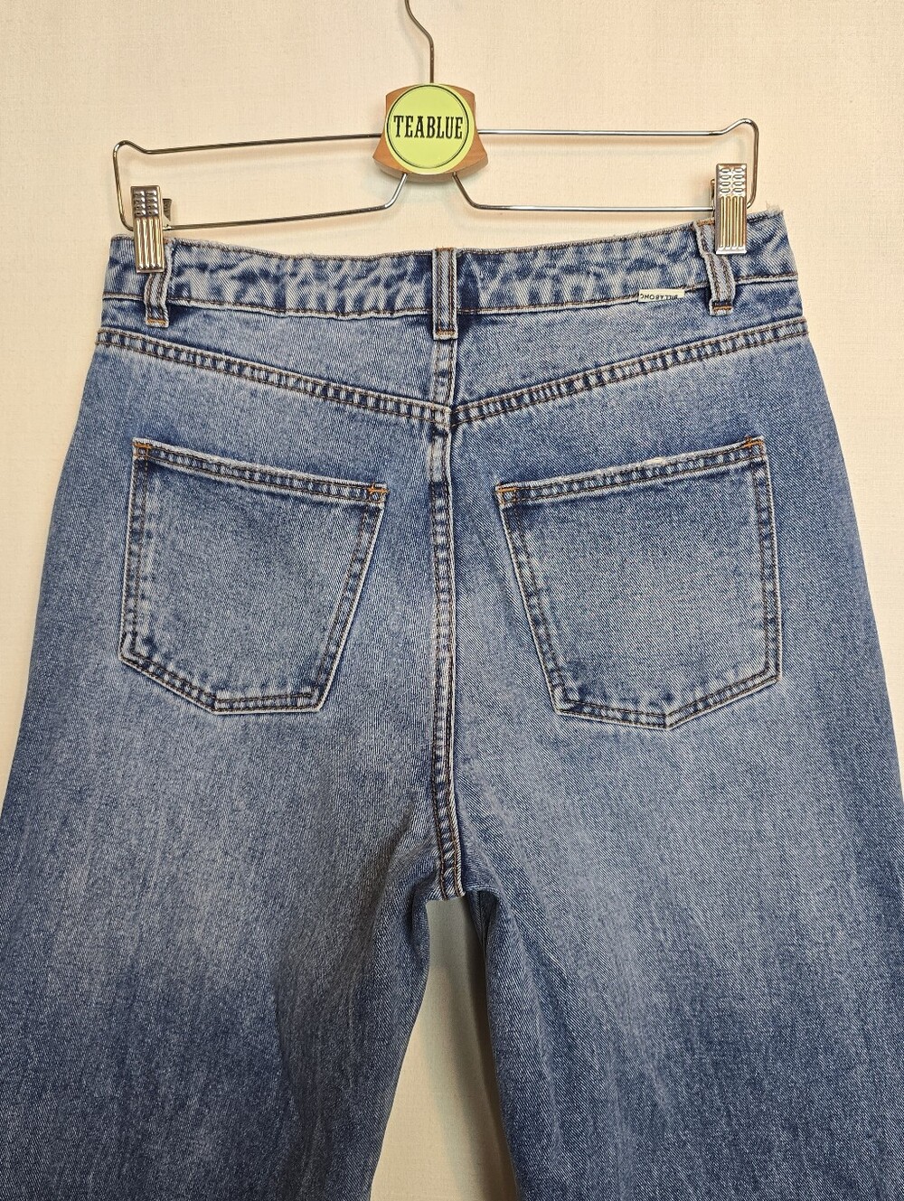 Billabong Aaliyah Baggy Denim Jean In Alda Blue 30 - Picture 10 of 14